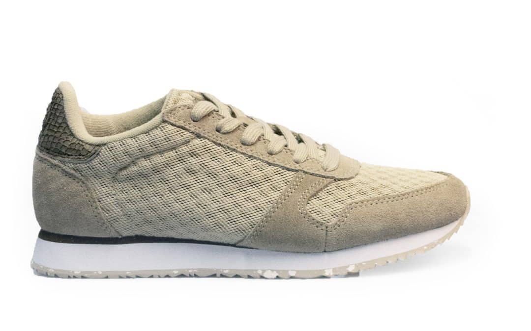 Woden – Beige- clouds Ydun Suede Mesh
