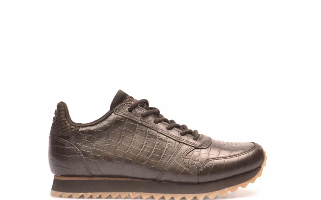 Woden – Ydun Croco Shiny Zwart