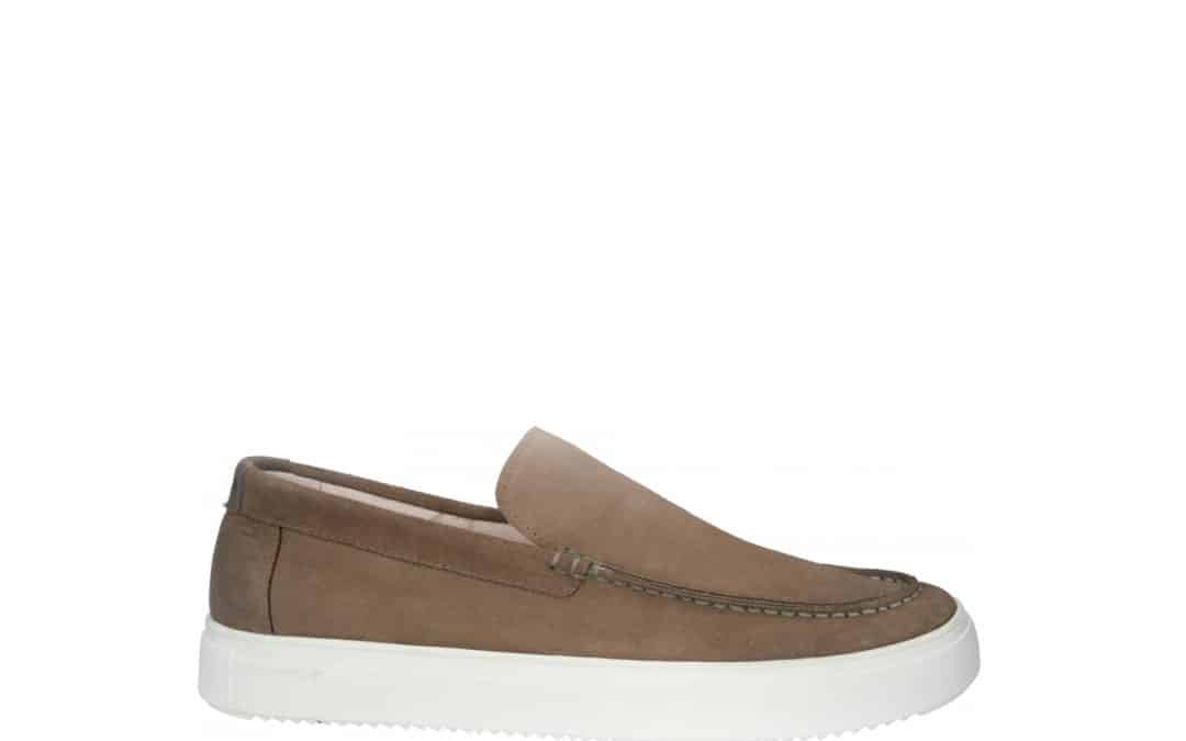 Blackstone – XG98 Taupe suede instapper