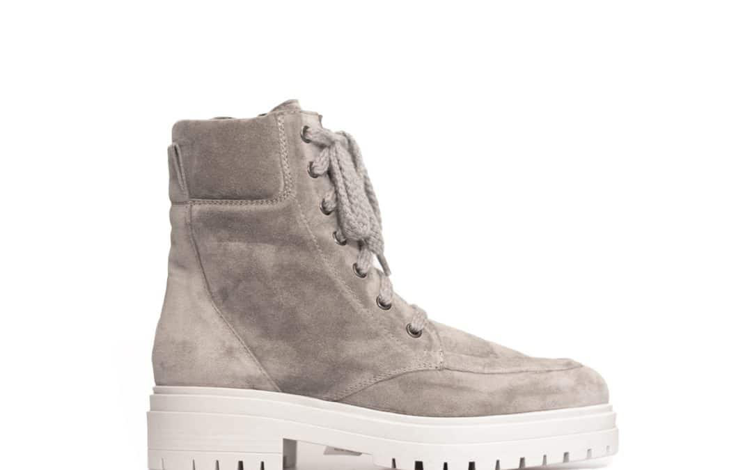 Gianluca Pisati – Yucca Grijs suede veterboot