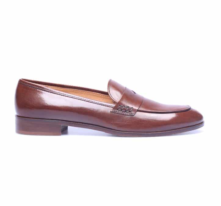 Antonio Paolo – Barb – Cognac leer loafer