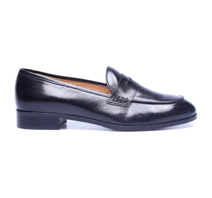 Antonio Paolo – Barb – Zwart leer loafer