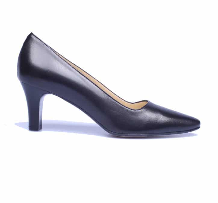 Antonio Paolo – 2366 – Zwart leer pump