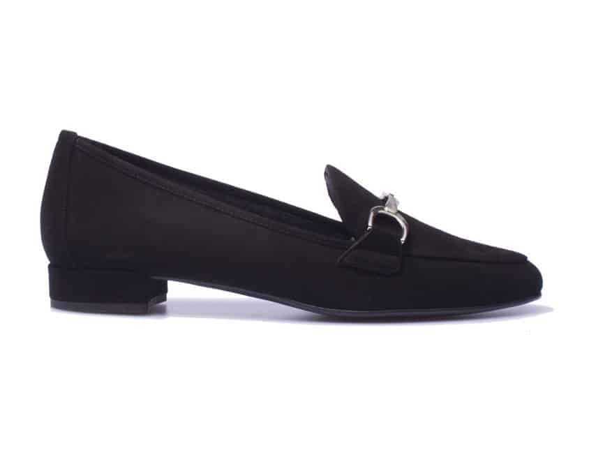 Antonio Paolo – S102 – Zwart suède loafer