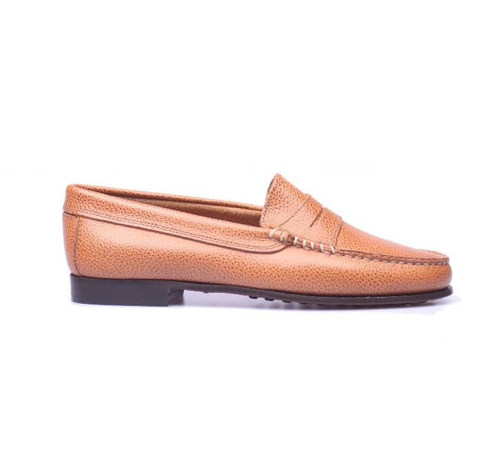 Antonio Paolo – 471 – Cognac leren penny loafer