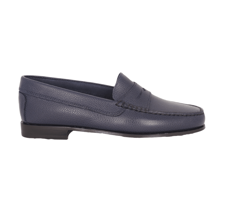 Antonio Paolo – mocassins – 471 blauw leer