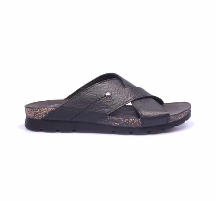 Panama Jack – Salman – Zwart leer slipper