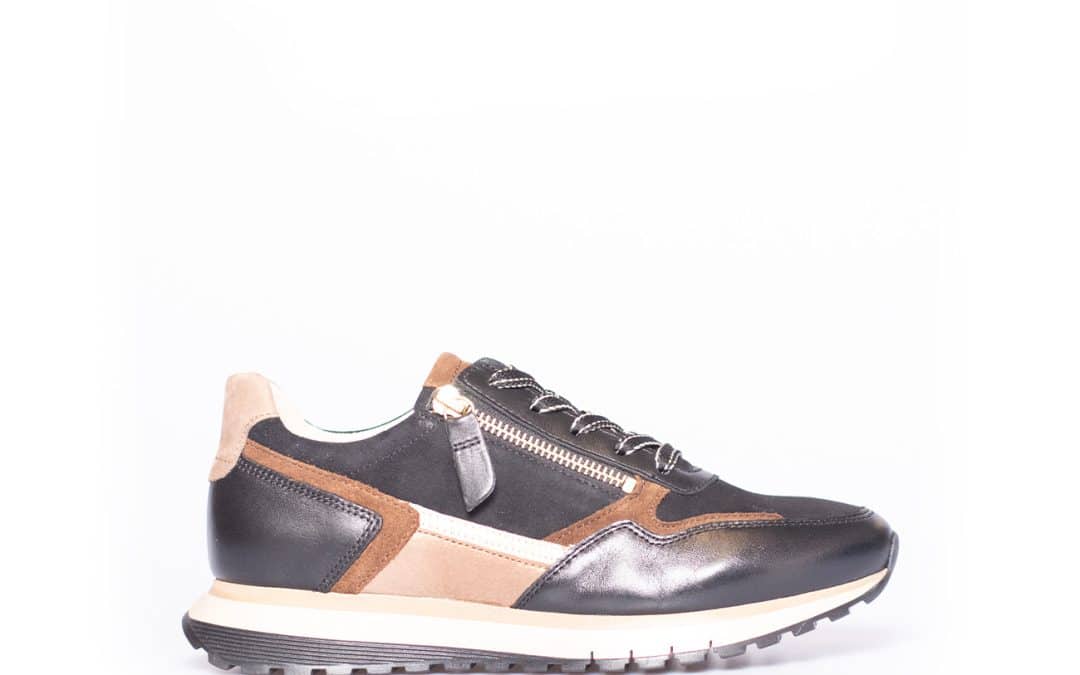 Gabor 36.378.67 Zwart combi sneaker
