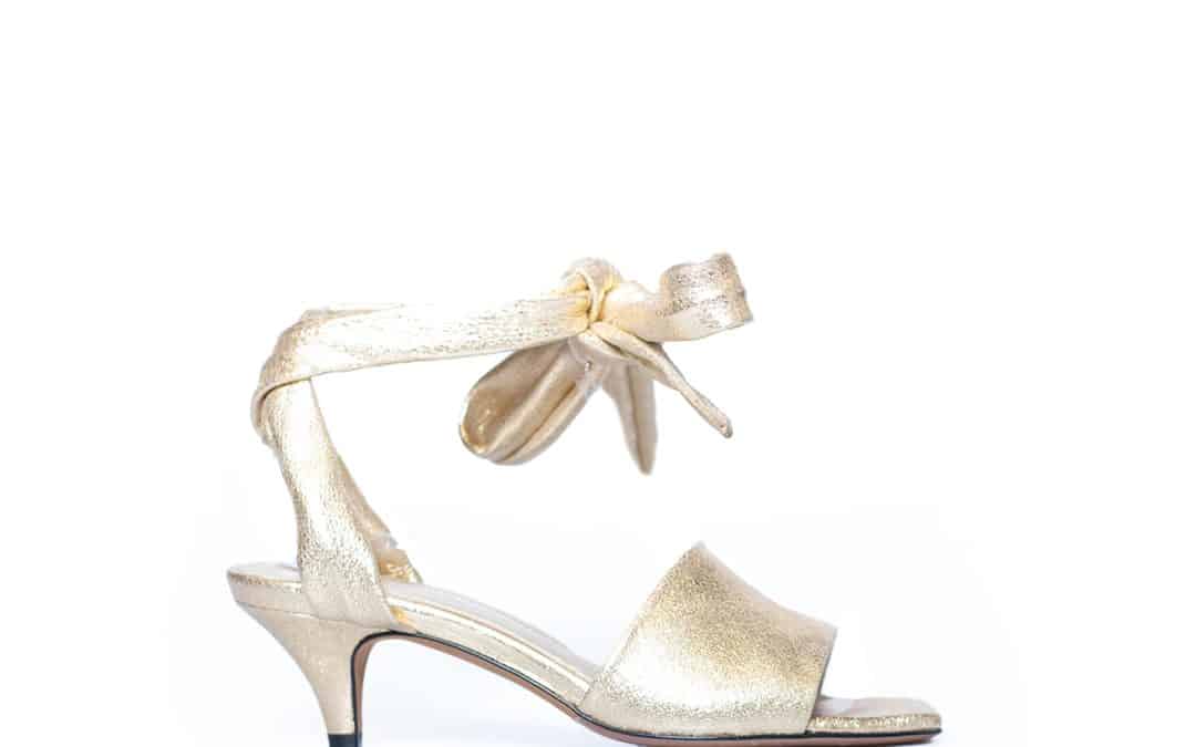 Toral – 12634 Goud metallic sandaal