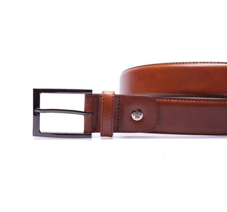 van Bommel -CFM-10015-23-02  – Cognac calf leer ceintuur