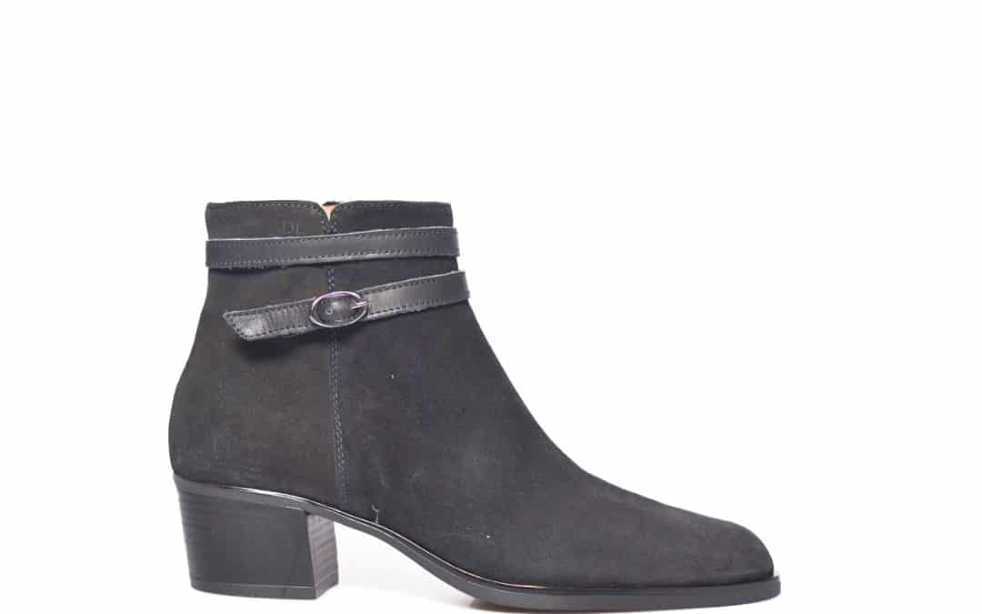DL Sport – 5955 – Donkerblauw suede enkellaars