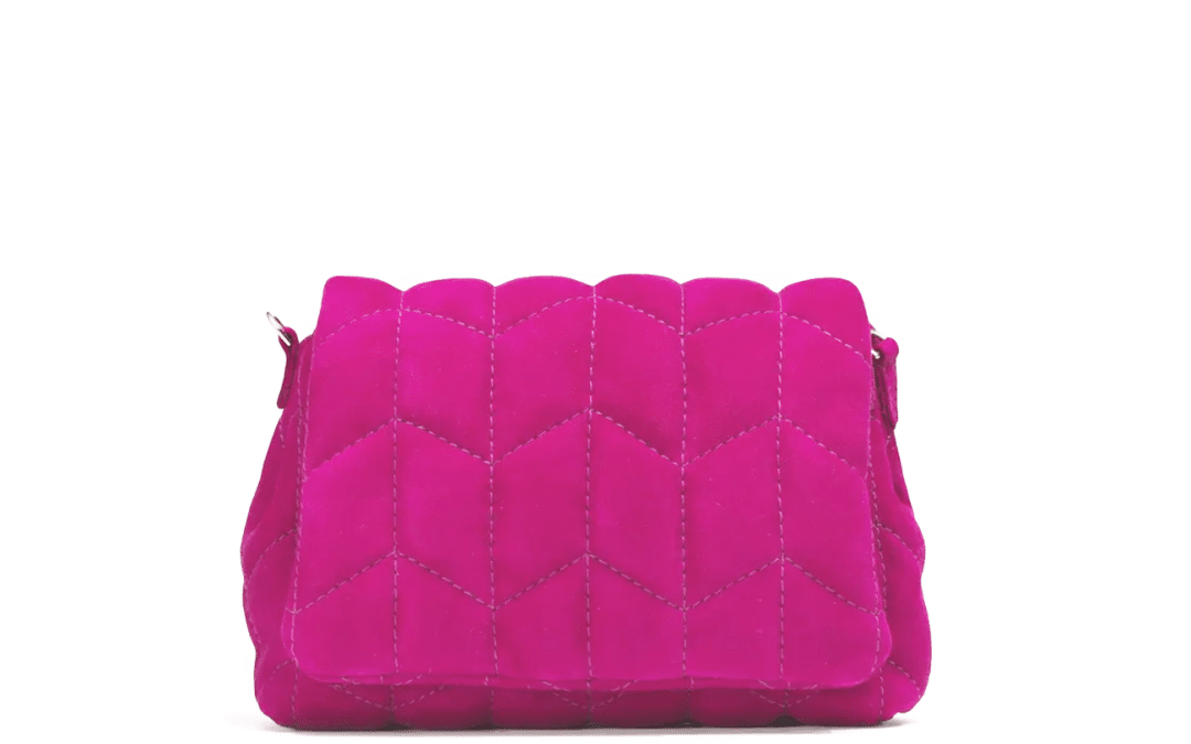 Unisa – Zanisa magentum/cyclaam suede tas