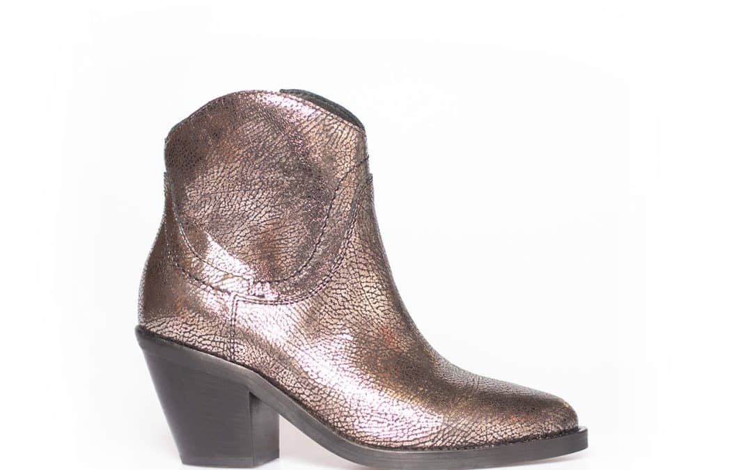 Via vai – 61048 Mara Denver metallic enkellaars
