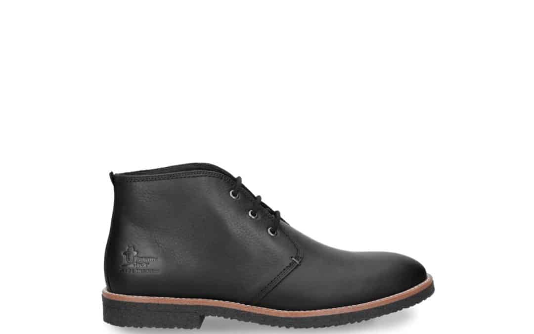 Panama Jack – Gael zwart leer veter boot