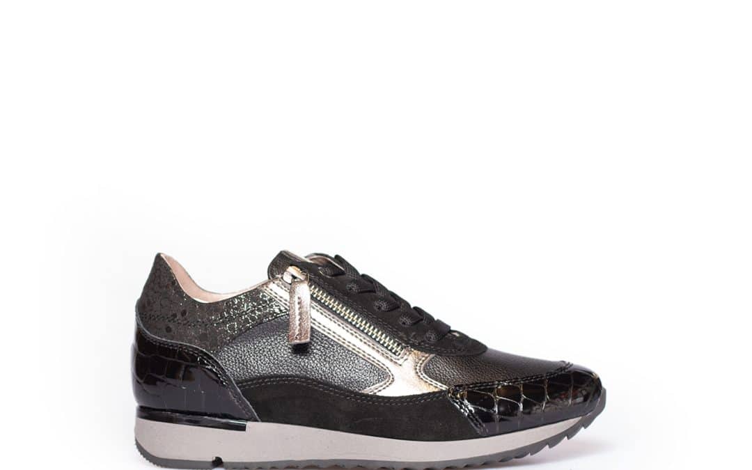 DL Sport – 5821 – Zwart combi sneaker