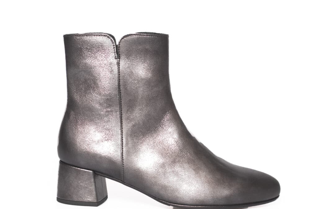 Gabor – 35.680.69 Grijs metallic enkellaars