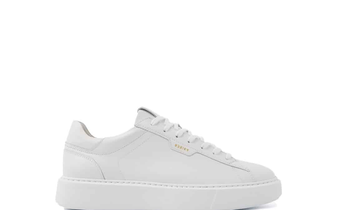 Nubikk – Vince Tora – Wit leer sneaker voor heren