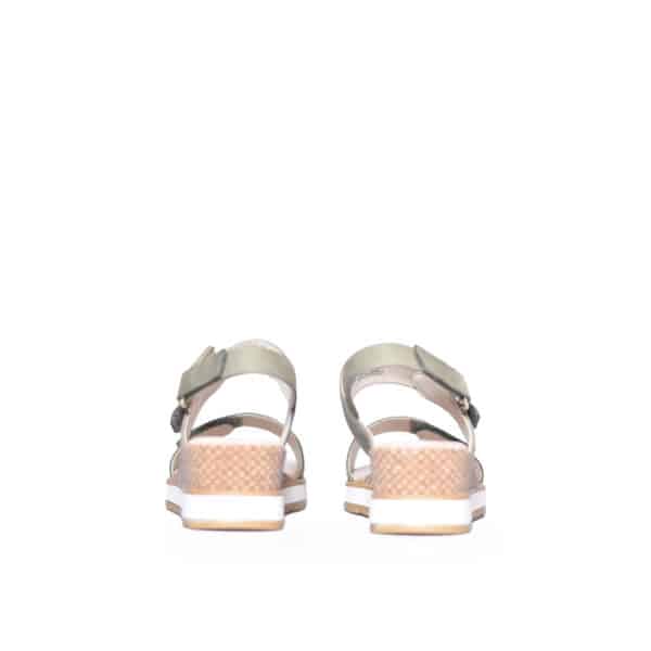 Caprice - 9-28753 - Groen nubuck sandaal - Afbeelding 3