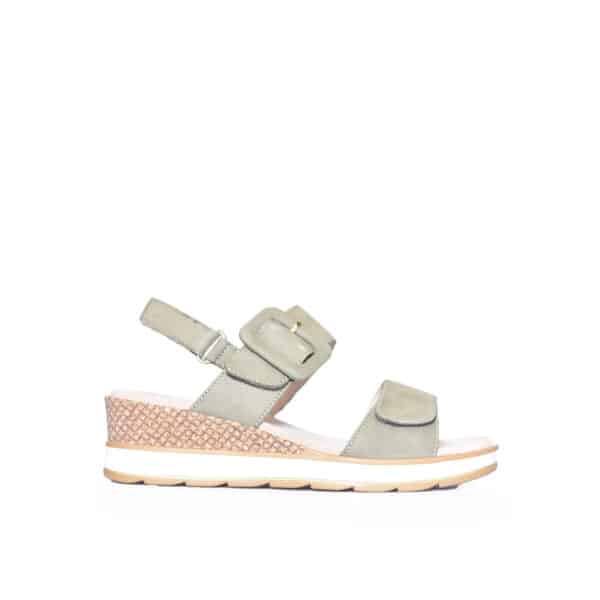 Caprice - 9-28753 - Groen nubuck sandaal