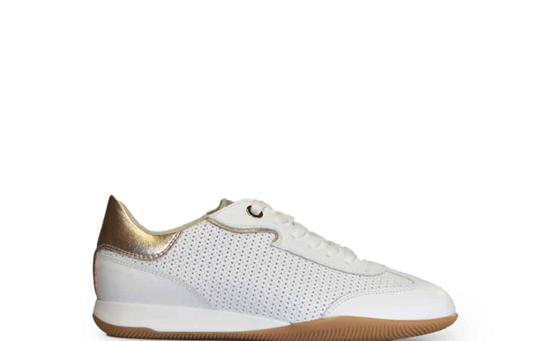 DL Sport – 6256 – Wit leer sneaker voor dames