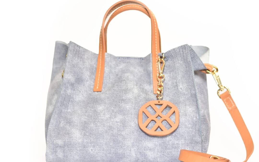 Unisa – Zedna Shopper tas in jeanssuède
