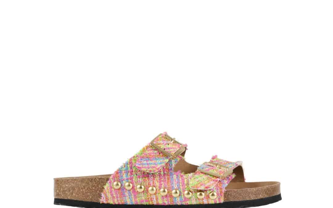 DWRS – Malibu tweed multicolor slipper