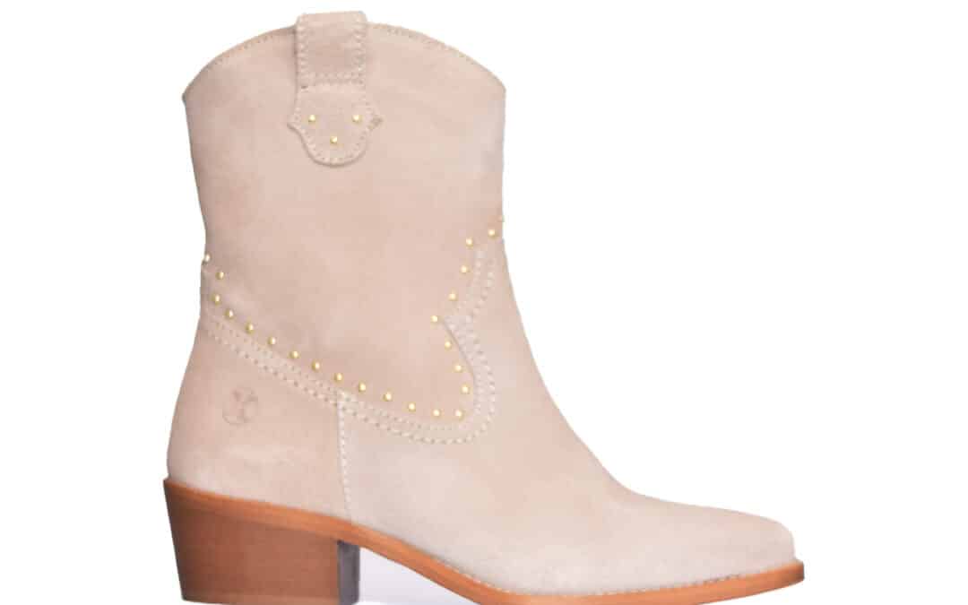 PXshoes – Mint  – beige suede enkellaars