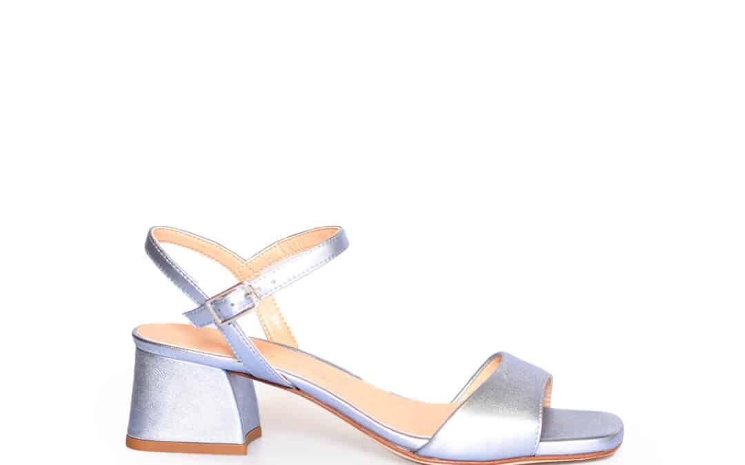 Unisa – Kirk blauw metallic sandaal