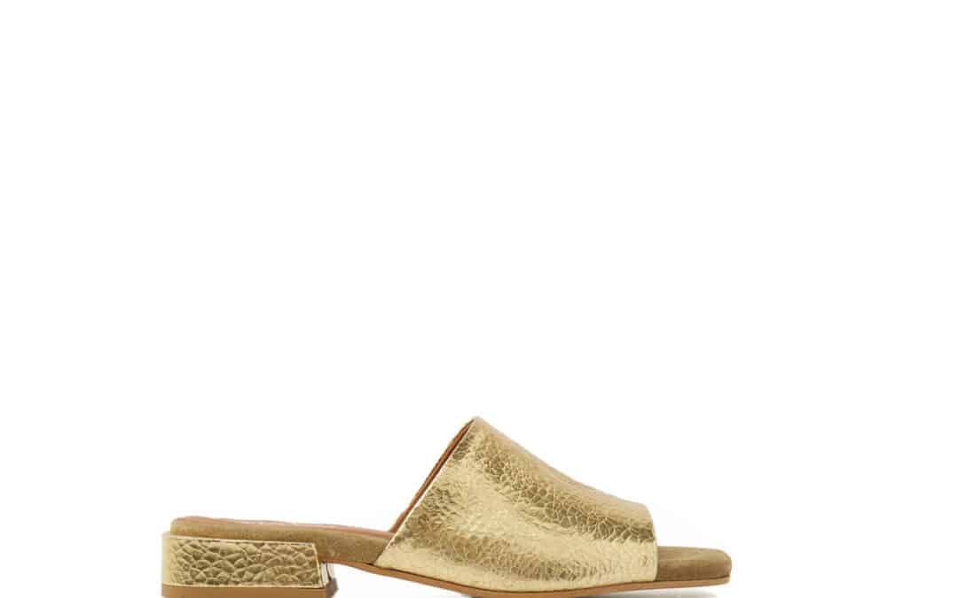 Via vai – 62037 – Gigi luna goud leren slipper