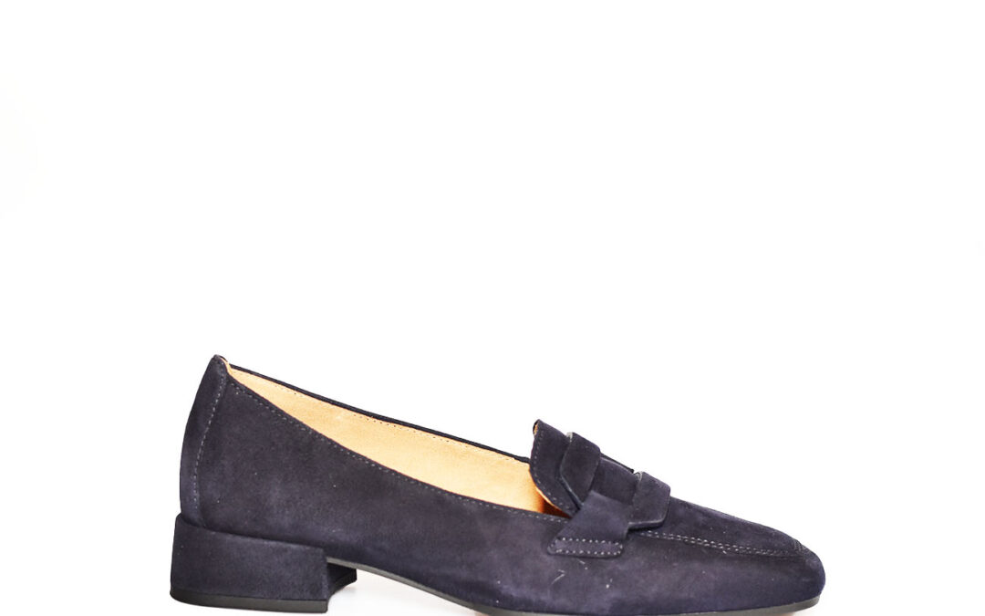 Gabor – 45.261.16 – Donkerblauw suede instapper