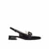 Hispanitas - HV243299 Zwart combi slingback pump