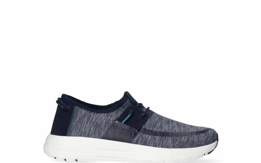 Hey Dude – Sirocco dual knit navy sneaker