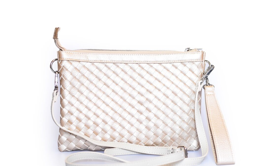 Ilse Jacobsen – Bag08 goud (platin) crossbody tas