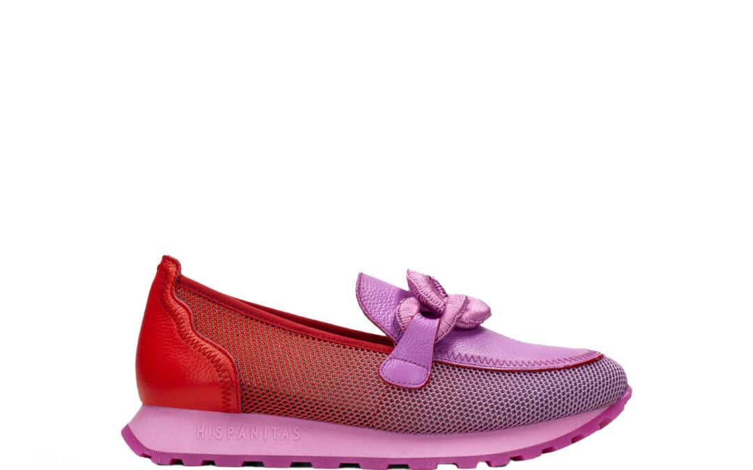 Hispanitas – BHV243270 Loira violet combi instapper