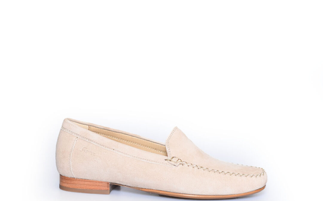 Sioux – Campina beige (desert) suede mocassin