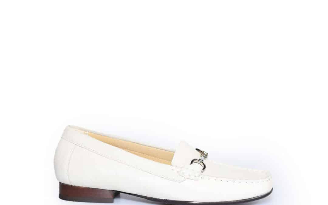 Sioux – Cortizia 735 – Offwhite suede mocassin