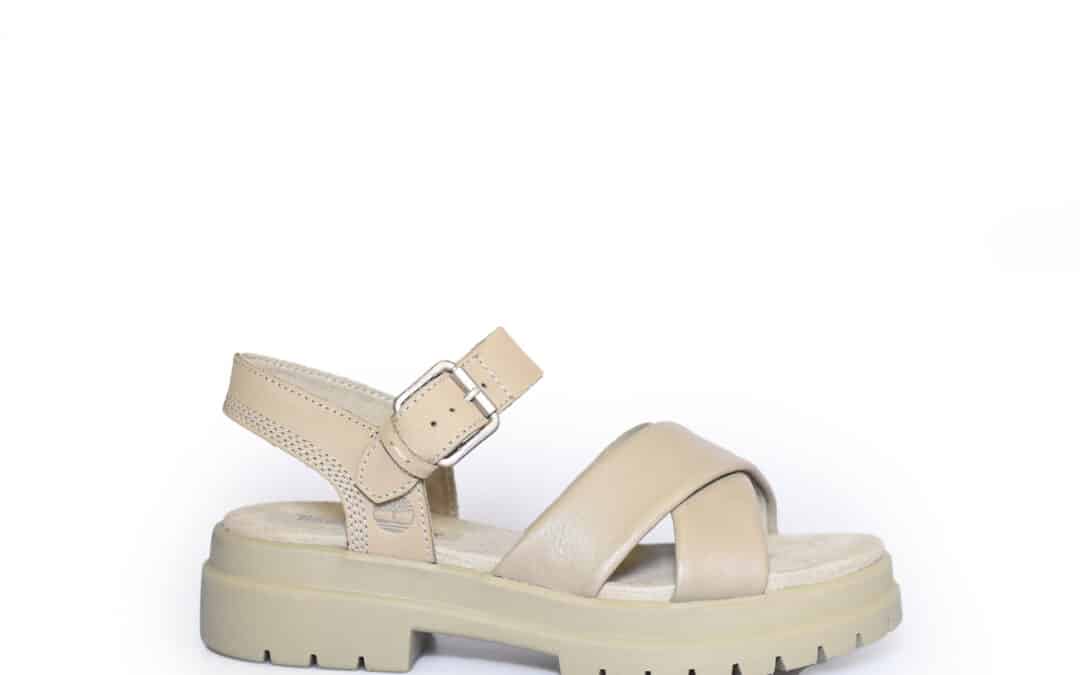 Timberland – London vibe – Kaki taupe leer sandaal