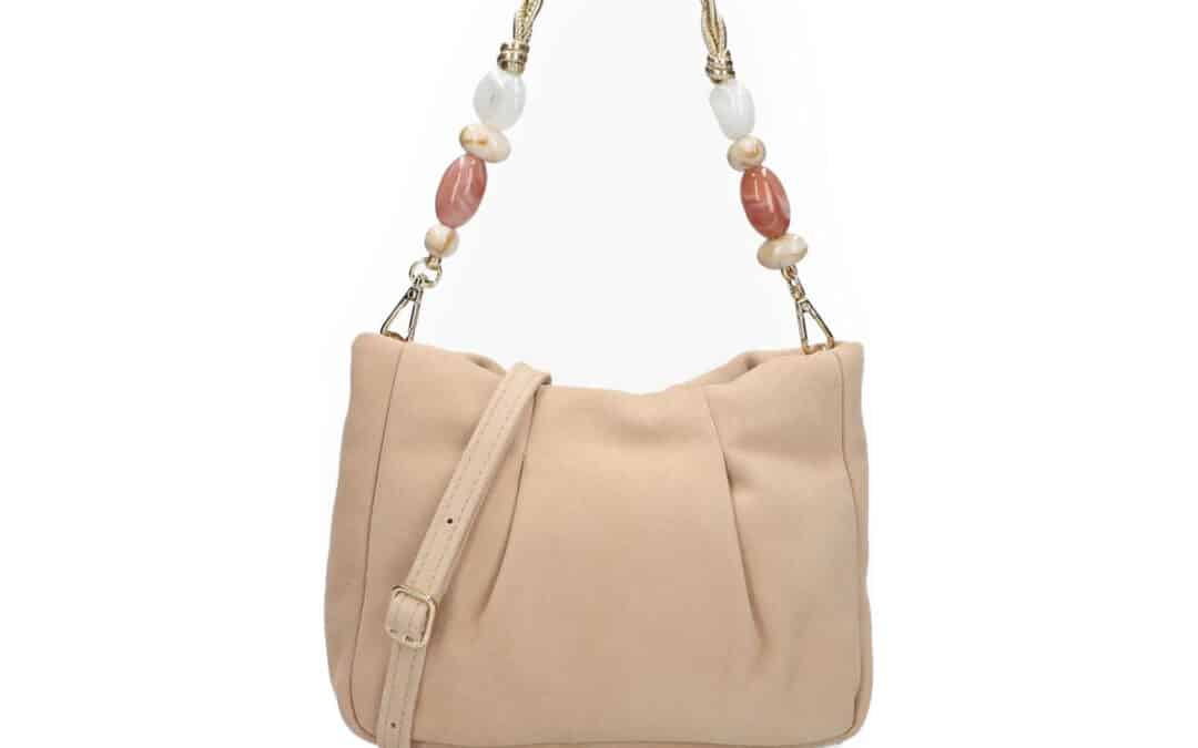 Unisa – Zana beige ivory leer tas