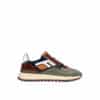Floris van Bommel - Noppi 29.14  Groen suede combi sneaker