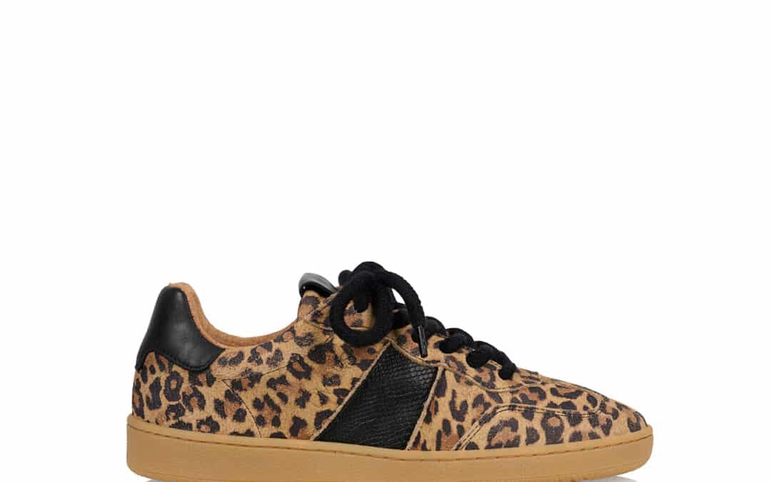 DWRS Label – Poona – Leopard sneaker