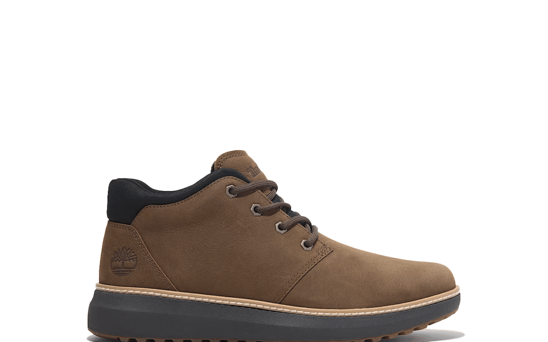 Timberland – Hudson road – Bruin nubuck halfhoge chukka veterboot