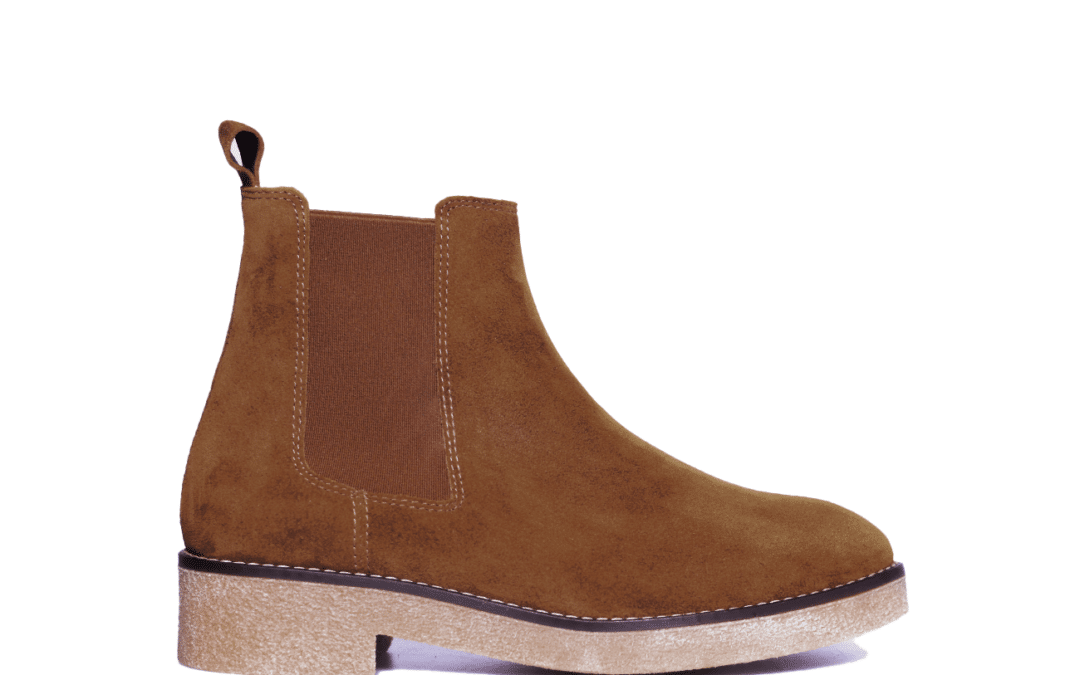 Unisa – Etiope – Cognac suede chelsea laarsje