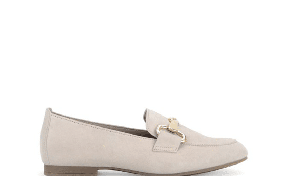 Gabor – 65.211.12 – Beige suede instapper