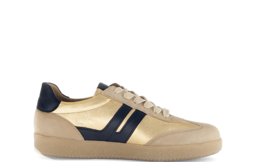 Gabor – 63.300.14 – Beige – Goud combi sneaker