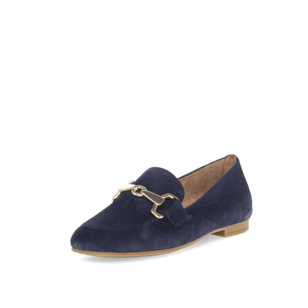 Gabor - 65.211.36 - Donkerblauw suede instapper - Afbeelding 2