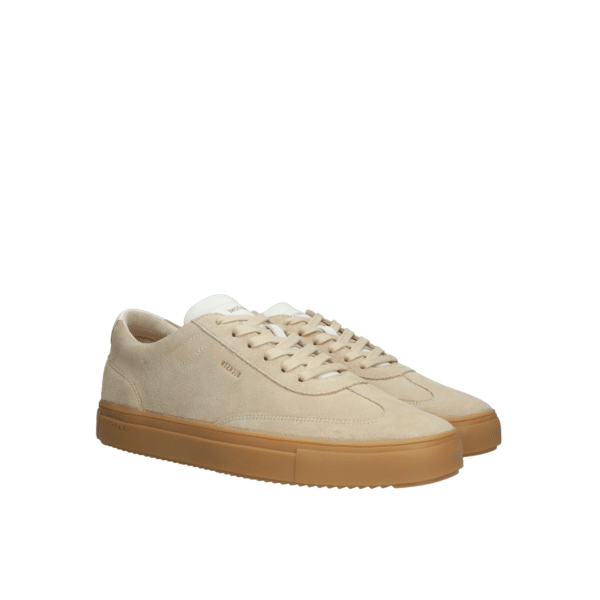 Blackstone - DG517 - Slate harper - Zand suede sneaker - Afbeelding 3