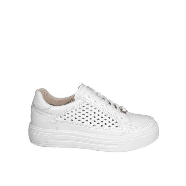 Caprice - 9-23719-44 - Wit leer sneaker