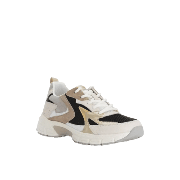 Gabor 66.606.39 - Beige zwart multicolour sneaker - Afbeelding 2