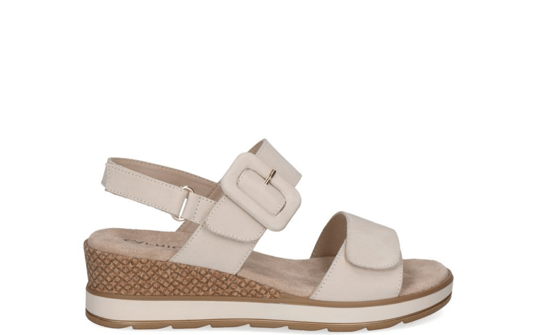 Caprice – 9-28753-42 – Beige nubuck sandaal