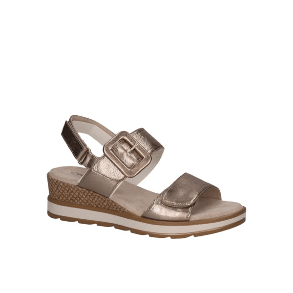 Caprice - 9-28753-42 - Taupe metallic sandaal - Afbeelding 2